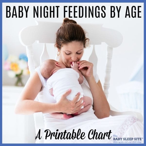 baby night feedings by age