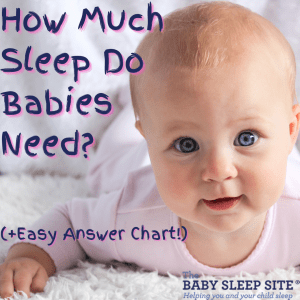 How Much Sleep Do Babies Need -- Chart